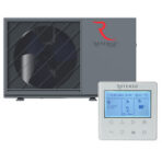 Rotenso Airmi Monoblock Wi-Fi 8kW luft-til-vand-varmepumpe - grå - Billede 4