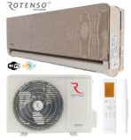 Rotenso Versu Cloth Caramel WiFi klimaanlæg 3,5 kW 35 m²