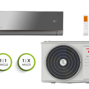 Rotenso Versu Spejl WiFi Aircondition 2,6kW 26 m2